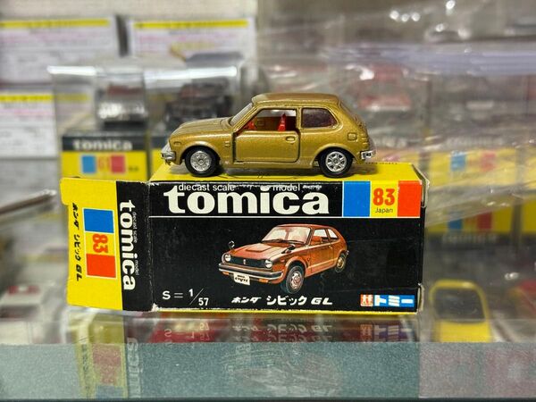 トミカ 黒箱 ホンダ シビック GL tomica