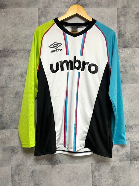 UMBRO アンブロ 長袖 プラクティスシャツ サッカー オシャレカラー