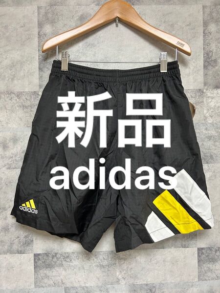 新品 未使用 タグ付 アディダス ショートパンツ ハーフパンツ adidas 90s ブラック S サッカー