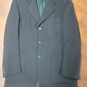 LANVIN studio ジャケット 黒 ブラック 48 テーラードジャケット ウール