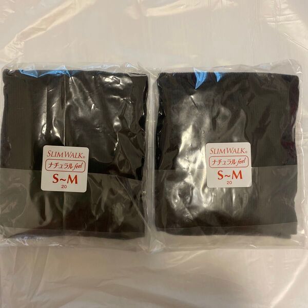 SLIM WALK ナチュラルfeel ソックス S〜M 2足セット