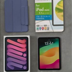 【おまけ付き】iPad mini 6 Wi-Fi 64GB パープル バッテリー97%