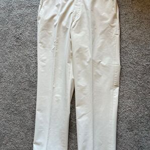 ユニクロ オフホワイト 綺麗めスラックス 未使用 w79