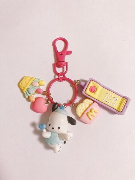 じゃらじゃらキーホルダー ポチャッコ サンリオ