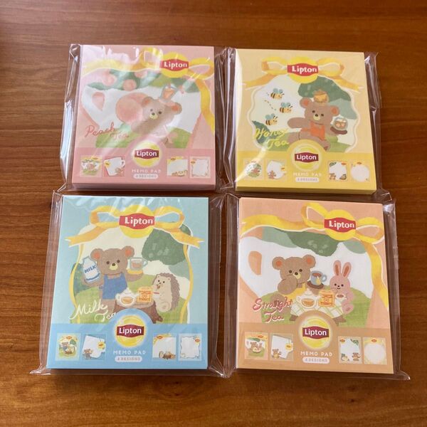 古川紙工×リプトン メモパッド