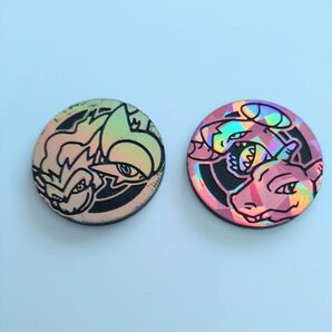 ポケモンカードゲーム ポケカ コイン リザードン&ガブリアス ゴウカザル&エルレイド 2個セット