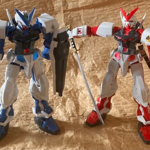 機動戦士ガンダムSEED【アストレイ ブルーフレームとレッドフレーム】1/144・HG/プラモデル/ジャンク品【送料無料】値引不可
