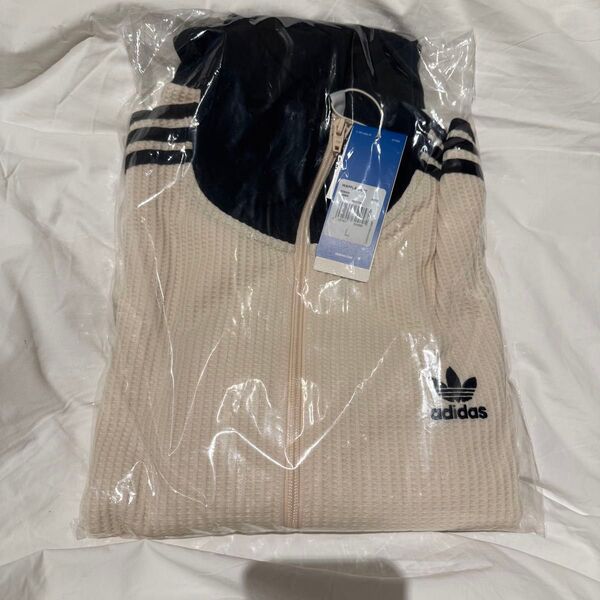 正規品★adidas ワッフルトラックジャケット★L アディダス