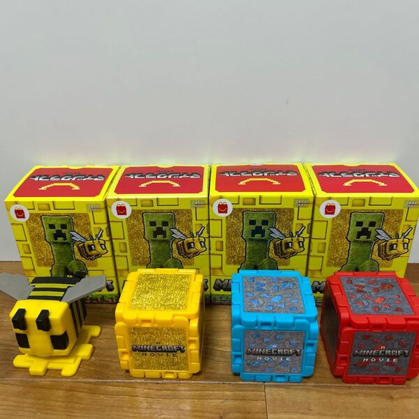 ハッピーセット マイクラ マインクラフト 第2弾 4種類コンプリート