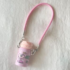 カプセルトイ ミニチュア おもちゃ チャーム マスコット ドール ままごと シルバニア デコパーツ/水筒 すいとう/1点
