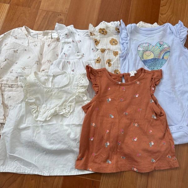 ベビー服 女の子 6着まとめ売り