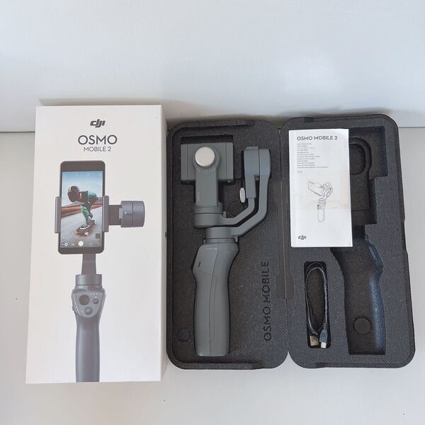 ほぼ未使用!極美品DJI Osmo Mobile 2ジンバル