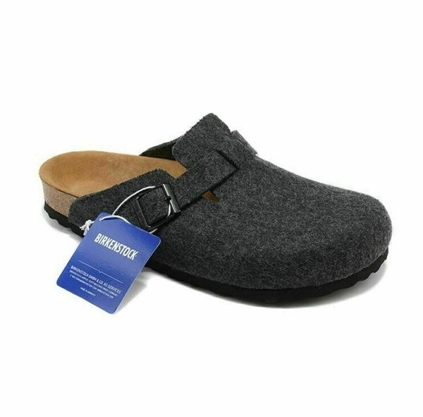 【27】 BIRKENSTOCK ビルケンシュトック ボストン サンダル グレー