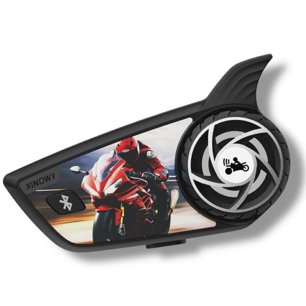バイクインカム 8人同時通話 通信距離1000m 連続12H時間 S8 Pro