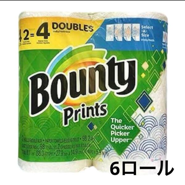 Bounty ペーパータオル 6ロール キッチンペーパー