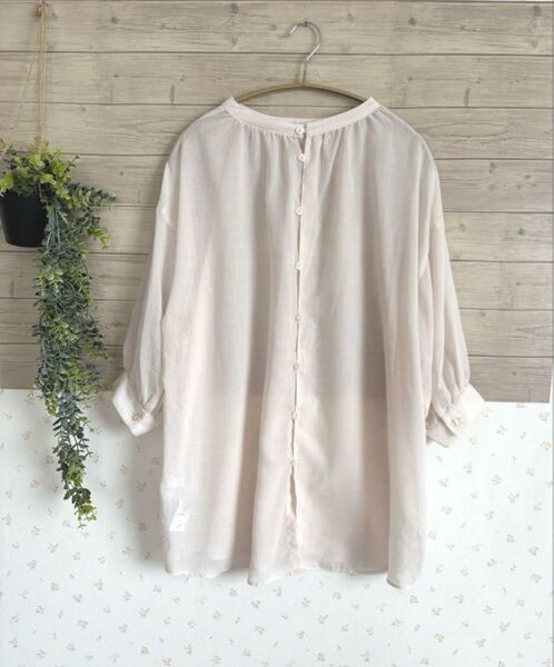 ★『LOWRYS FARM』ローリーズファーム 2wayシアーブラウス★