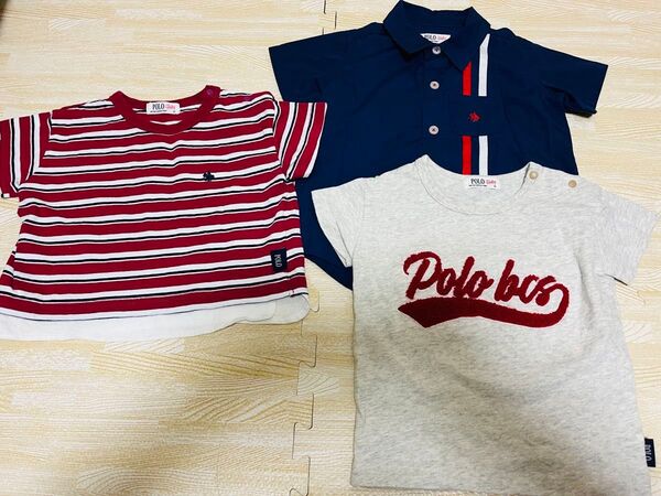 Tシャツ 半袖 3枚セット POLO バースデイ