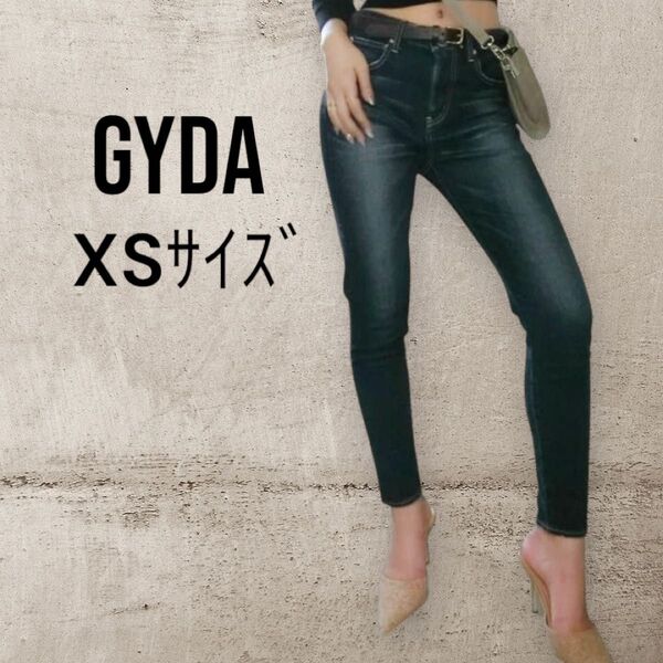 GYDA ジェイダ BASIC H/Wストスリデニムパンツ XS