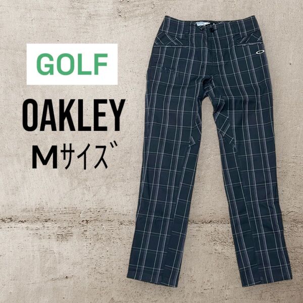OAKLEY オークリー ゴルフ パンツ チェック柄 M