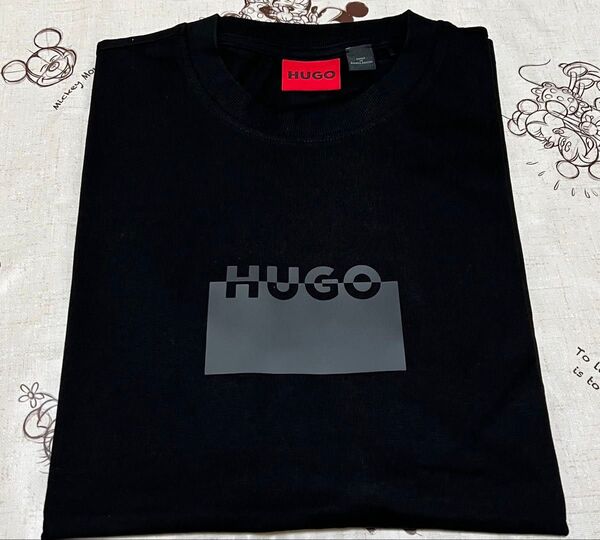 HUGOBOSS未使用メンズtシャツS 2025年最新モデル ラーバー プリント