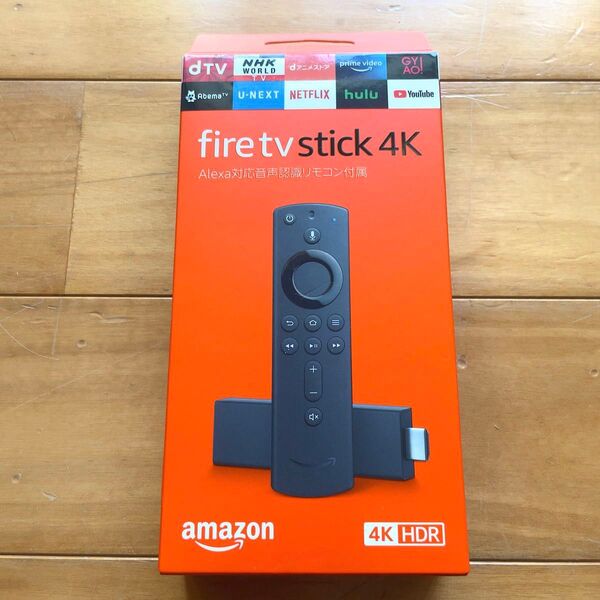 Amazon Fire TV Stick 4K Alexa対応音声認識リモコン付属