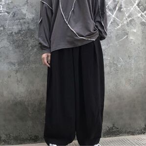新品 ワイド シルエット バルーン パンツ コクーン パンツ ダンス 衣装
