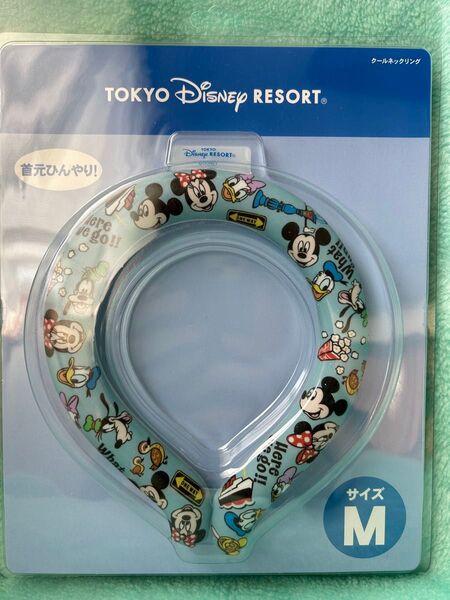ディズニーリゾート クールネックリング Mサイズ 熱中症対策 ミッキー キャラクター