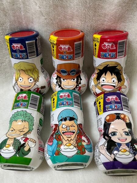 味の素 全6種 ワンピースコラボ 第1弾 コンプリート アジパンダ