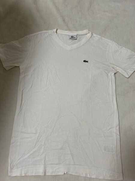 LACOSTE ラコステ Tシャツ 半袖 サイズ2 ホワイト