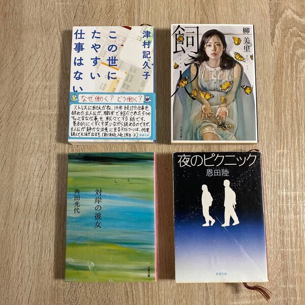 小説まとめ売り バラ売りも可 この世にたやすい仕事はない 飼う人 対岸の彼女 夜のピクニック