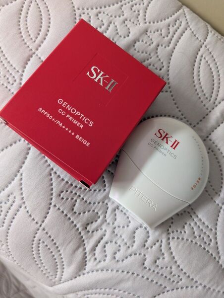 SK-II エスケーツー ジェノプティクス CC プライマー ナチュラルベージュ ファンデーション
