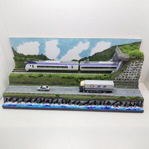 ジオラマ模型 鉄道!奥行き12cmシリーズ! 鉄道模型 Nゲージ