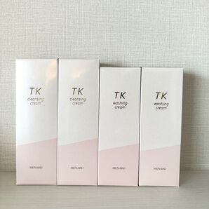 メナード TK クレンジングクリーム2点 ウオッシングクリーム2点 日本メナード化粧品