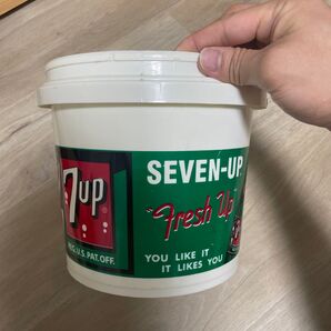 7UP SEVEN UP バケツ ポリバケツ かご