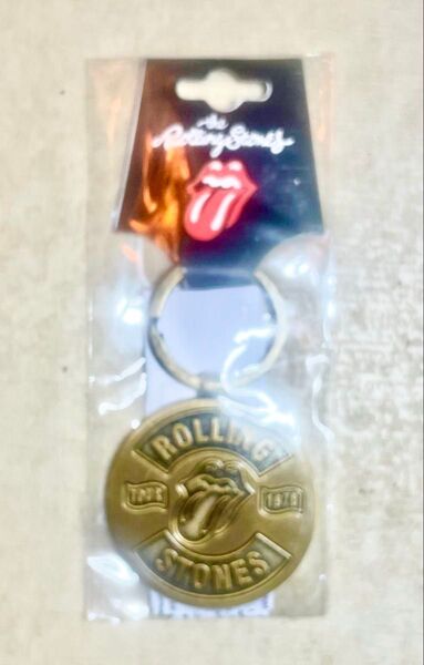 ローリングストーンズ Tour 78 Double-Sided キーホルダー 1978年日本ツアー記念キーホルダー 新品未使用品!