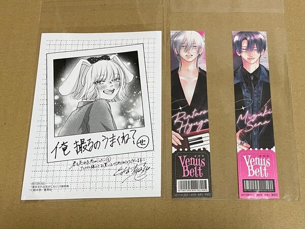 君を忘れる恋がしたい 5 アニメイト特典 メッセージシート 書店共通特典 チケット風ステッカー 瀬名 日向 3点セット