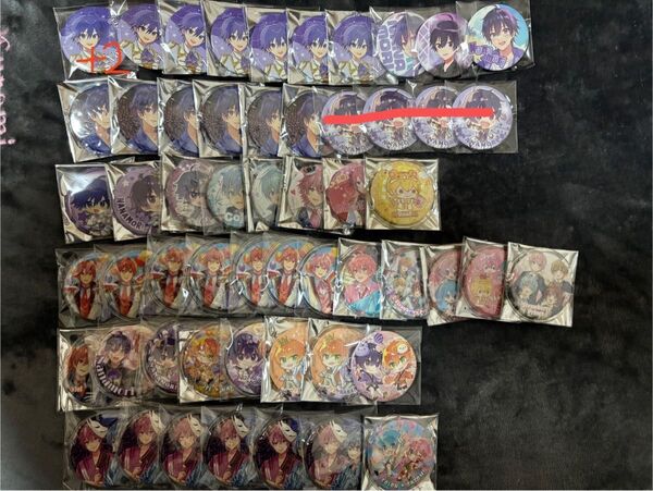 缶バッジ すとぷり すとろべりーぷりんす ななもり。 さとみ ころん ジェル るぅと 莉犬 ななジェル さところ