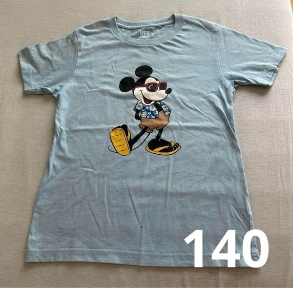 UNIQLO ミッキーマウス コラボ ディズニー Tシャツ 140
