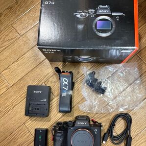 SONY ミラーレス一眼 α7siii シャッター488回