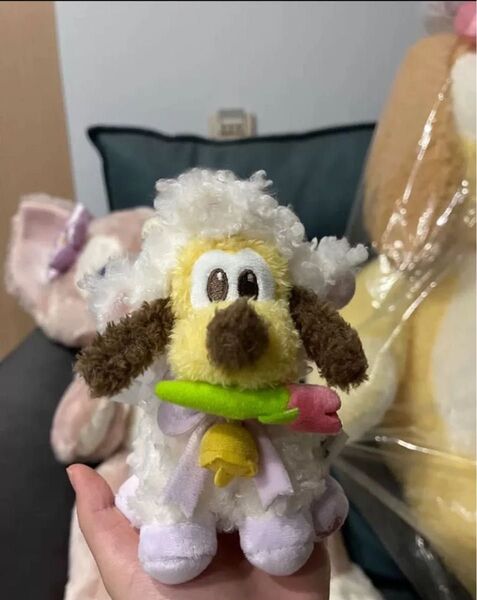 上海ディズニー プルート ぬいぐるみキーチェーン 2025 春