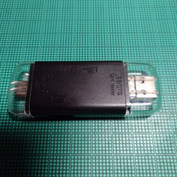 (ほぼ新品) USB/Type-C/Micro 3in1】メモリカードリーダー 変換アダプタ