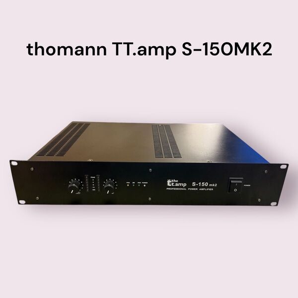 【美品】thomann TT.amp S-150MK2 パワーアンプ