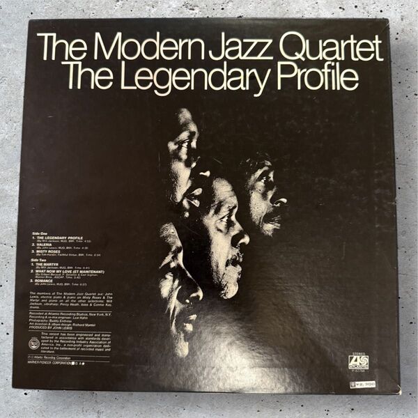 LP THE MODERN JAZZ QUARTET THE LEGENDARY