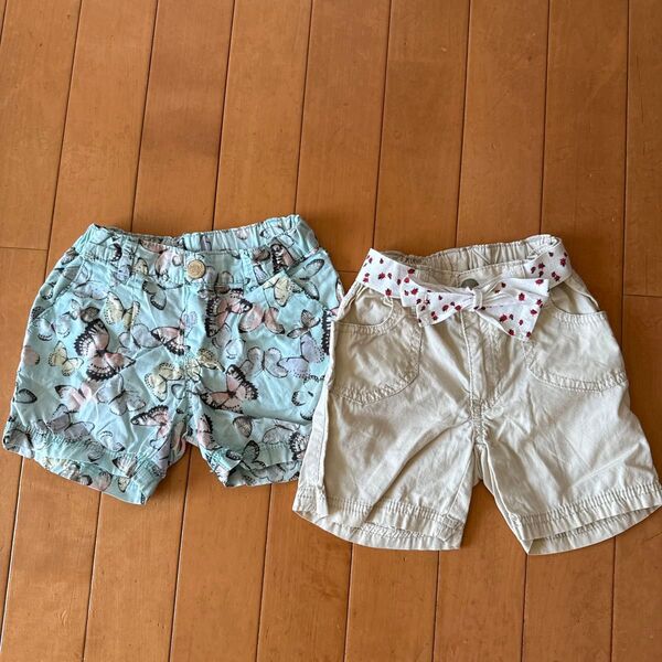 H&M ショートパンツ2枚セット ショートパンツ