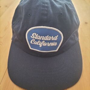 Standard California キャップ ネイビー アウトドア