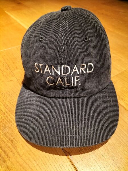 STANDARD CALIFORNIA スタンダードカリフォルニア コーデュロイキャップ ブラック