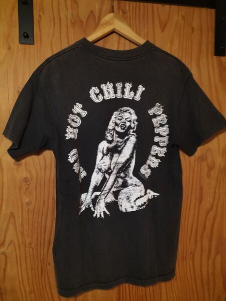 Red Hot Chili Peppers レッチリ 古着 アメカジ Tシャツ ブラック 2008年 M