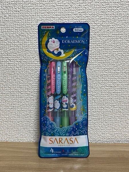 サクラクリップ ドラえもん ノック式ジェルボールペン 4色セット