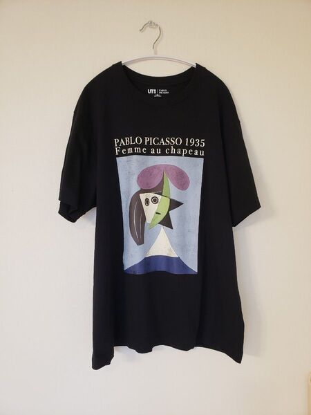 ユニクロPablo Picasso Femme au chapeau Tシャツ