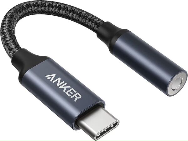Anker USB-C & 3.5 mm オーディオアダプタ ハイレゾ対応